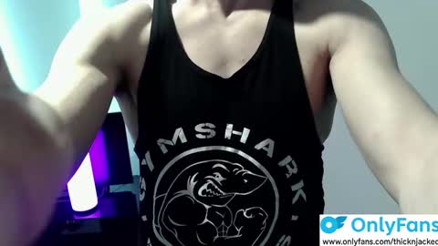 Snapshot of thicknjacked chatting on October 2025 10:17:01 PM Thick AND Jacked online show from October 2025 10:17:01 PM