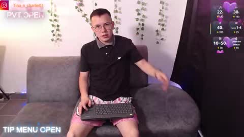 Tina N Charlie online show from April 2026 12:36:01 PM