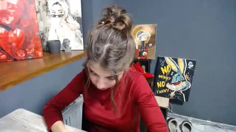 Snapshot of tiny_felicity chatting on December 2025 07:50:01 AM Gloria online show from December 2025 07:50:01 AM