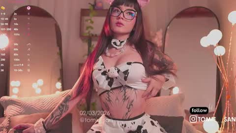 Snapshot of tomie_san chatting on March 2026 10:38:01 PM Tomie online show from March 2026 10:38:01 PM