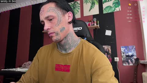 Snapshot of tommy__gun_ chatting on January 2025 09:58:02 AM Tommy and Katana online show from January 2025 09:58:02 AM