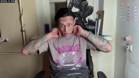 Snapshot of tommy__gun_ chatting on January 2025 03:04:02 PM Tommy and Katana online show from January 2025 03:04:02 PM