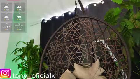 Snapshot of tony_newmen chatting on February 2025 04:18:01 PM tony online show from February 2025 04:18:01 PM