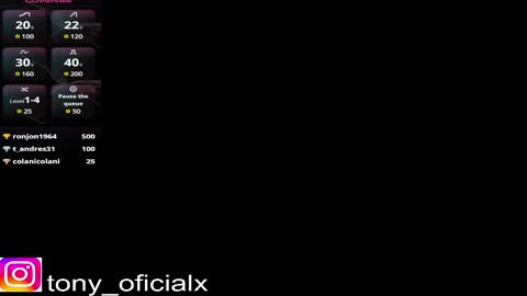 Snapshot of tony_newmen chatting on February 2025 07:19:02 PM tony online show from February 2025 07:19:02 PM