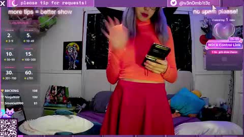 Snapshot of v3n0mb1t3z chatting on January 2025 09:55:02 AM kermit online show from January 2025 09:55:02 AM