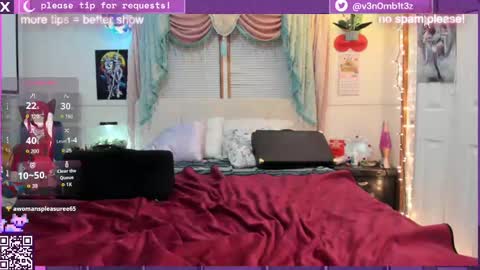 Snapshot of v3n0mb1t3z chatting on October 2025 04:11:01 AM kermit online show from October 2025 04:11:01 AM