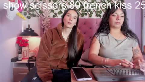 Snapshot of valkiria_and_dione chatting on May 2026 01:06:01 PM Valkiria and Dione online show from May 2026 01:06:01 PM
