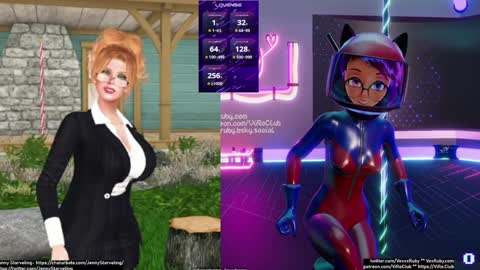 Vex Ruby online show from January 2025 02:03:02 AM