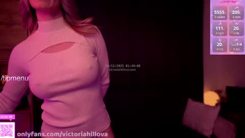 Victoria Hillova online show from December 2025 12:49:02 AM