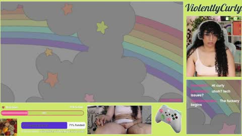 Snapshot of violentlycurly chatting on May 2026 10:08:02 PM Curly the Coin Operated Toy online show from May 2026 10:08:02 PM