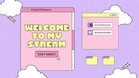 Violet Flowers online show from April 2026 11:46:02 PM