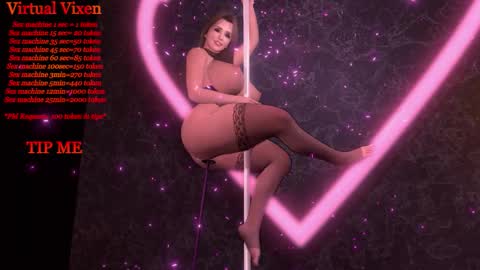 Virtual Vixen Live Show online show from November 2025 08:47:01 AM