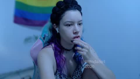 Snapshot of wandadoll chatting on June 2026 12:22:01 PM Wanda online show from June 2026 12:22:01 PM