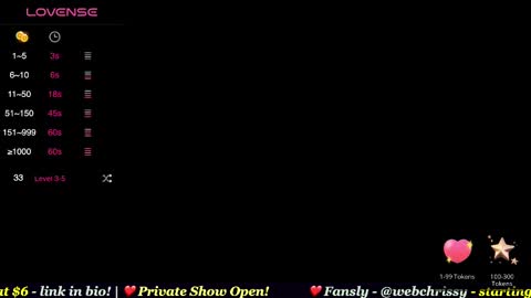 Snapshot of webchrissy chatting on March 2025 10:03:02 AM Chrissy online show from March 2025 10:03:02 AM