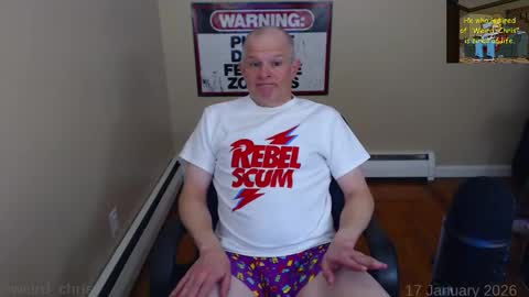 Snapshot of weird_chris chatting on January 2026 06:55:01 PM Chris online show from January 2026 06:55:01 PM