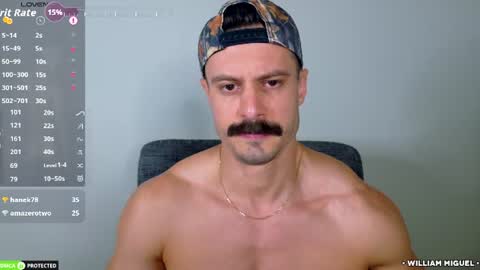 Snapshot of willyumx chatting on July 2026 06:45:02 PM William Miguel online show from July 2026 06:45:02 PM