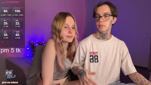 Snapshot of worldofllove chatting on February 2025 08:35:02 PM Arnika and Simon online show from February 2025 08:35:02 PM