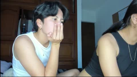 We are Lana. the one with short hair and vanessa girl with long hair online show from February 2025 10:43:02 PM