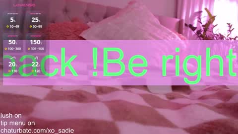 Snapshot of xo_sadie chatting on February 2025 08:32:02 AM Xo Sadie online show from February 2025 08:32:02 AM