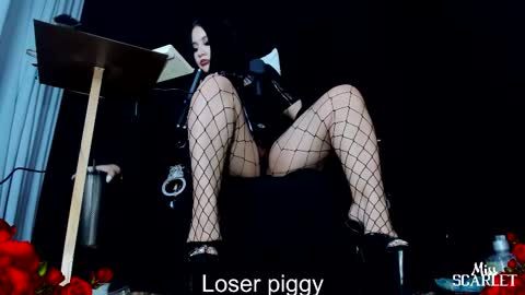 Mistress Scarlet Igmiss scarlet978 online show from October 2025 11:16:02 PM