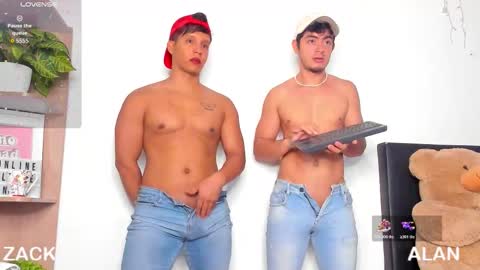 Snapshot of zack_and_alan chatting on October 2025 01:35:02 PM zack online show from October 2025 01:35:02 PM