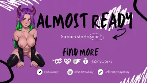 Ziny Cosky online show from July 2026 03:53:01 AM