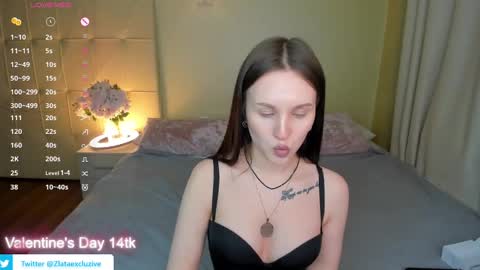 Snapshot of zlata__fox chatting on February 2025 10:44:02 AM Zlata Mon Tue Thu Fri Sun Sa GMT 3 0000pm - 0600pm online show from February 2025 10:44:02 AM