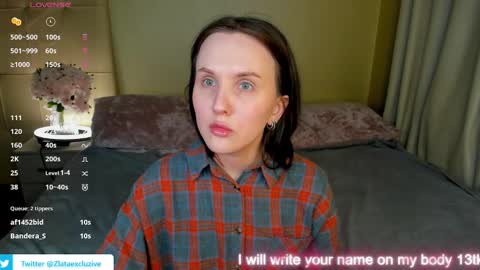 Snapshot of zlata__fox chatting on February 2025 11:58:02 PM Zlata Mon Tue Thu Fri Sun Sa GMT 3 0000pm - 0600pm online show from February 2025 11:58:02 PM