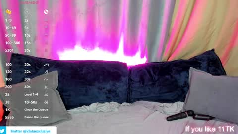 Snapshot of zlata__fox chatting on March 2025 06:29:01 PM Zlata Mon Tue Thu Fri Sun Sa GMT 3 0000pm - 0600pm online show from March 2025 06:29:01 PM