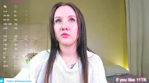 Snapshot of zlata__fox chatting on March 2025 06:19:02 PM Zlata Mon Tue Thu Fri Sun Sa GMT 3 0000pm - 0600pm online show from March 2025 06:19:02 PM