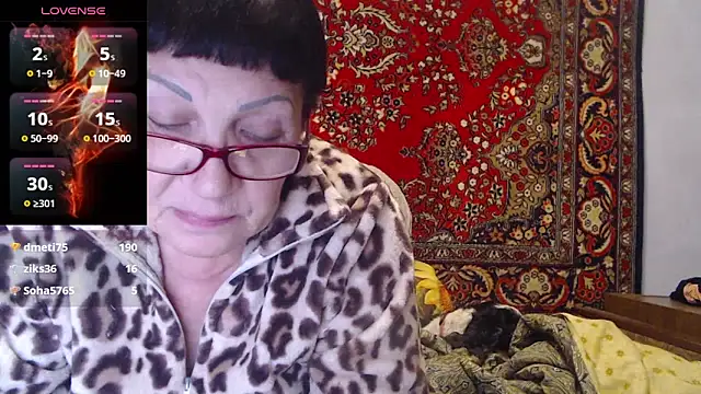 Sandra Carina online show from October 2025 03:41:01 PM