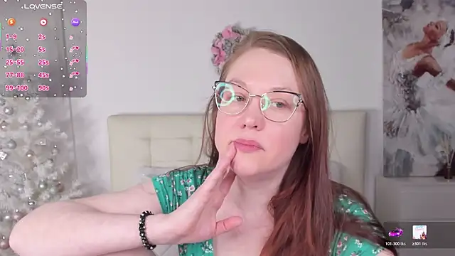 Snapshot of CutieGinger chatting on January 2026 05:02:02 AM CutieGinger online show from January 2026 05:02:02 AM