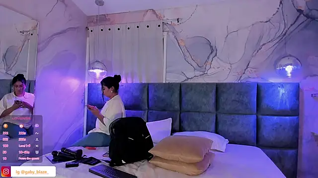 Snapshot of Gaby_Blaze chatting on December 2024 11:51:01 PM Gaby Blaze online show from December 2024 11:51:01 PM