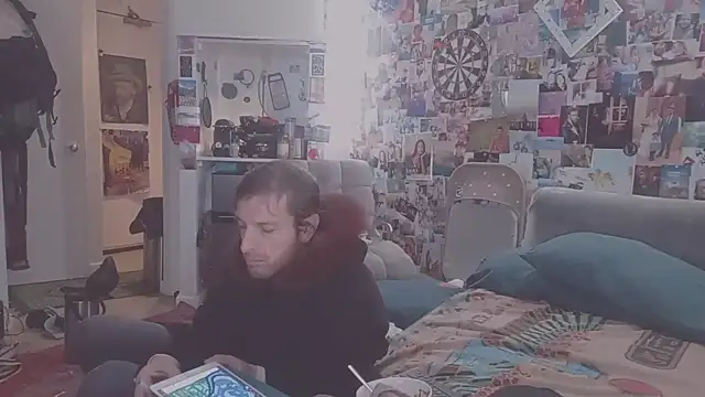 Snapshot of DownstairsSky chatting on February 2025 03:42:01 AM DownstairsSky online show from February 2025 03:42:01 AM