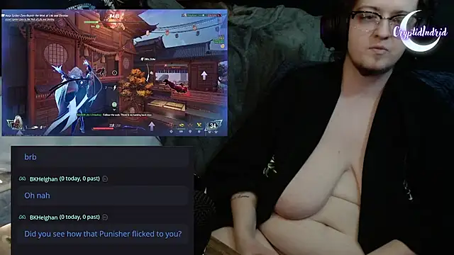 CryptidIndrid online show from January 2025 02:51:02 AM