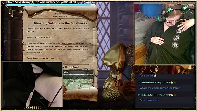 CryptidIndrid online show from January 2025 07:49:02 PM