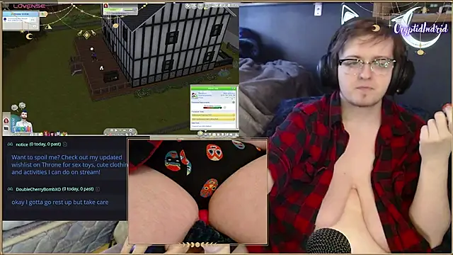 CryptidIndrid online show from February 2025 11:03:01 PM