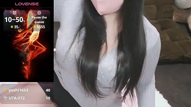 Snapshot of yuinyan3150 chatting on January 2025 07:05:01 PM yuinyan3150 online show from January 2025 07:05:01 PM