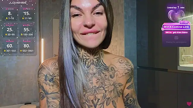 tattooedBabyy online show from February 2025 12:25:02 PM
