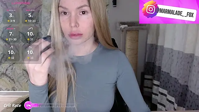 Marmalade Fox online show from March 2026 02:12:02 PM