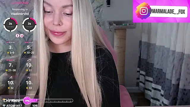 Marmalade Fox online show from March 2026 03:52:01 PM