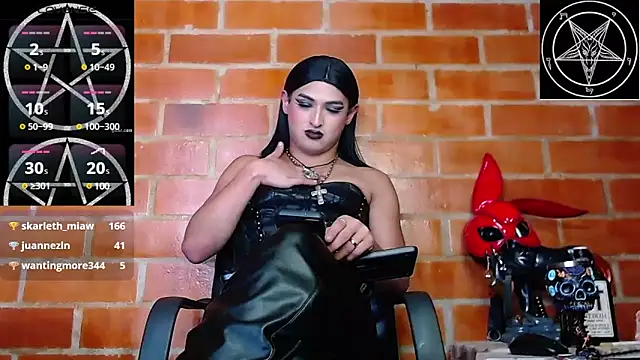 Domina Lilith online show from January 2025 07:18:01 AM