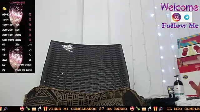 SofiaMadisson online show from January 2025 04:20:01 PM