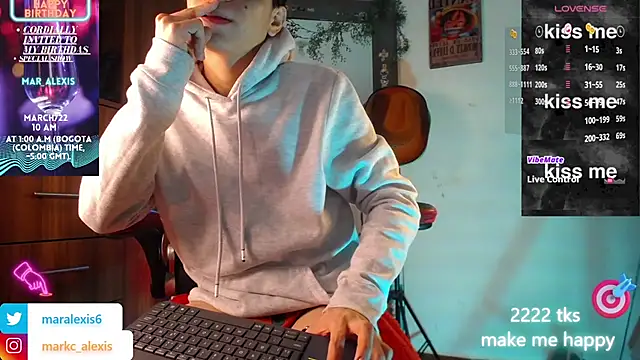 marckalexis online show from March 2025 01:58:02 AM