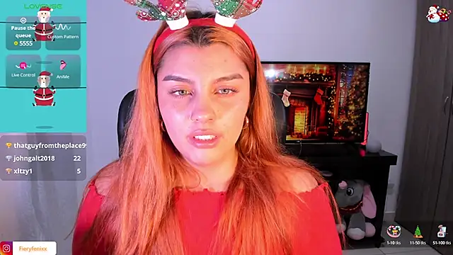 Fieryfenixx online show from December 2024 07:18:02 AM
