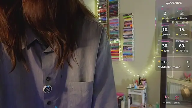 Addelin Moon online show from March 2026 07:40:01 PM