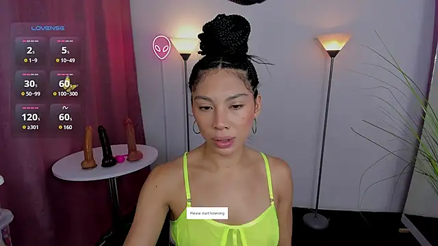 Dayanna tecca online show from March 2025 10:10:01 PM