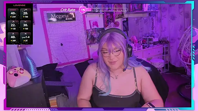 Snapshot of MegariaB chatting on February 2025 03:59:01 AM MegariaB online show from February 2025 03:59:01 AM