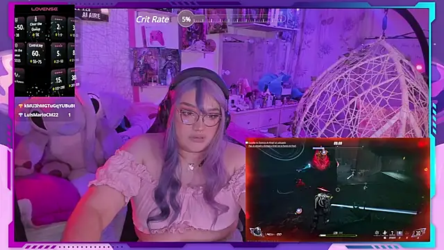 Snapshot of MegariaB chatting on February 2025 07:44:02 AM MegariaB online show from February 2025 07:44:02 AM