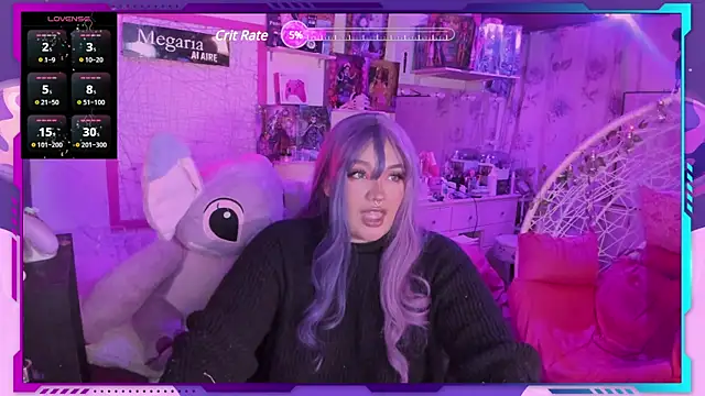 Snapshot of MegariaB chatting on March 2025 03:51:02 AM MegariaB online show from March 2025 03:51:02 AM